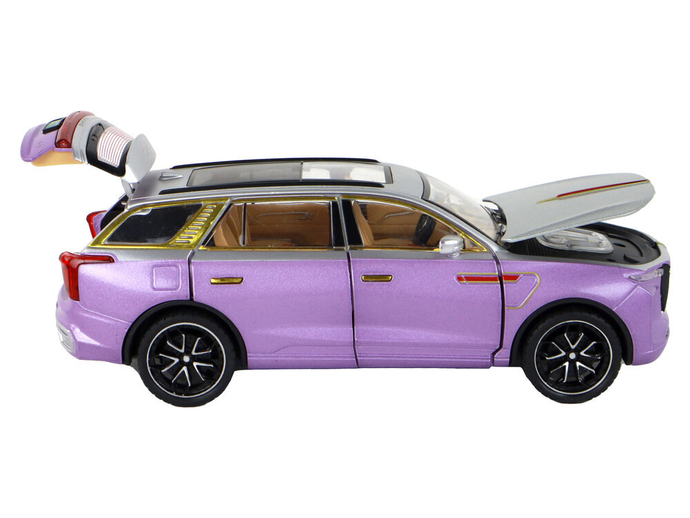 Kaugjuhitav auto, lilla цена и информация | Poiste mänguasjad | kaup24.ee