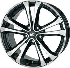 Rc-Design Rc17 Schwarz Front Poliert 8.0R19 5X112/30 66.6 hind ja info | Veljed | kaup24.ee