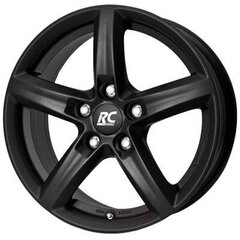 Rc-Design Rc24 Schwarz Matt Lackiert 7.5R17 5X108/55 63.4 hind ja info | Veljed | kaup24.ee