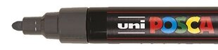 Marker UNI Posca PC-5M, tumehall (82) hind ja info | Kirjutusvahendid | kaup24.ee