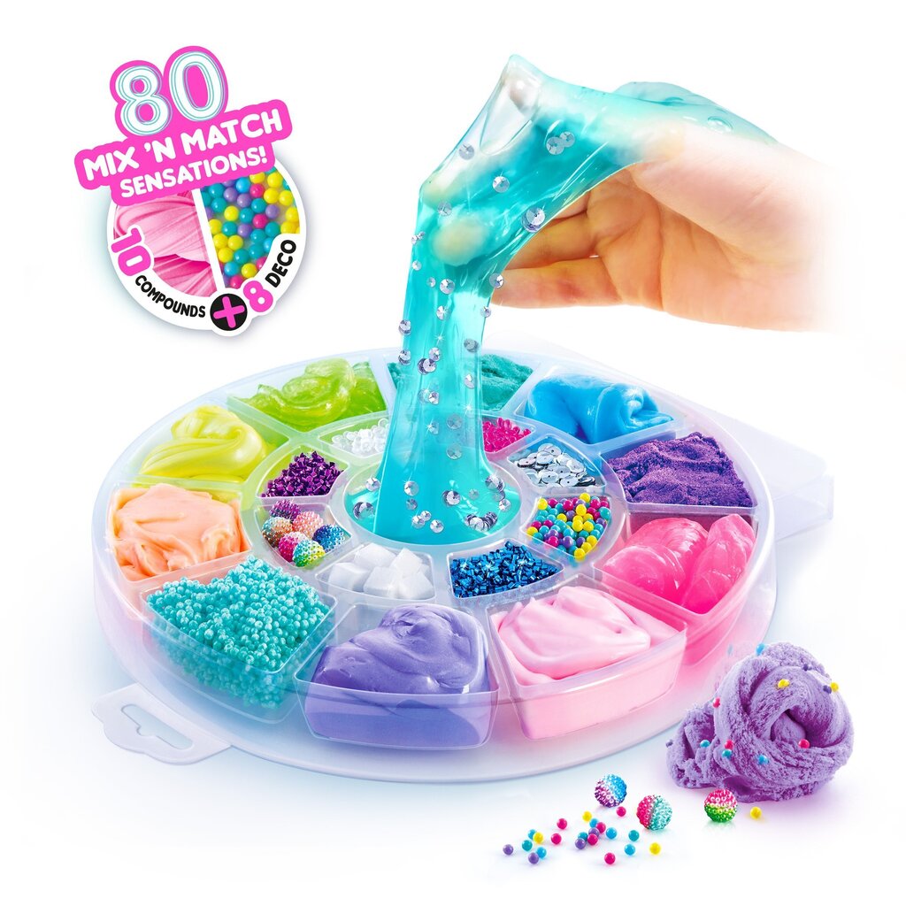 Loominguline komplekt Slime Canal Toys Crazy Sensations hind ja info | Kunstitarbed, voolimise tarvikud | kaup24.ee