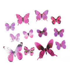 Флуоресцентные наклейки, Бабочки цена и информация | Декоративные наклейки | kaup24.ee
