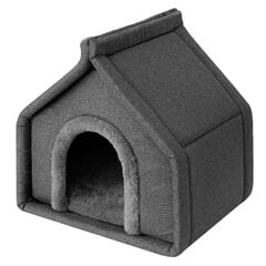 Лежак раскладной Doggy Diamond Ekolen R3, 60x50x52 см, серый цвет цена и информация | Лежаки, домики | kaup24.ee