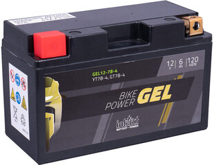 Aku mootorrataste jaoks intAct Battery-Power GEL YT7B-4 12V 6Ah c20 120A hind ja info | Mootorrataste akud | kaup24.ee