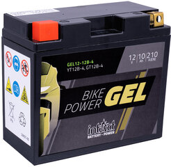 Aku mootorrataste jaoks intAct Battery-Power GEL YT12B-4 12V 10Ah c20 210A hind ja info | Mootorrataste akud | kaup24.ee