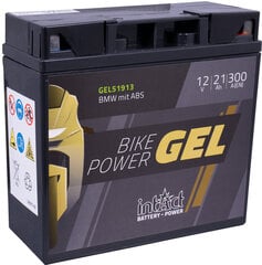 Аккумулятор для мотоциклов intAct Battery-Power GEL (GEL12-19) 12V 21AH (c20) 300A (EN) цена и информация | Аккумуляторы | kaup24.ee