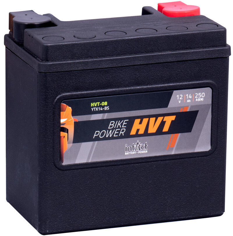 Aku mootorrataste jaoks intAct Battery-Power HVT YTX14-BS 12V 14Ah c20 250A hind ja info | Mootorrataste akud | kaup24.ee