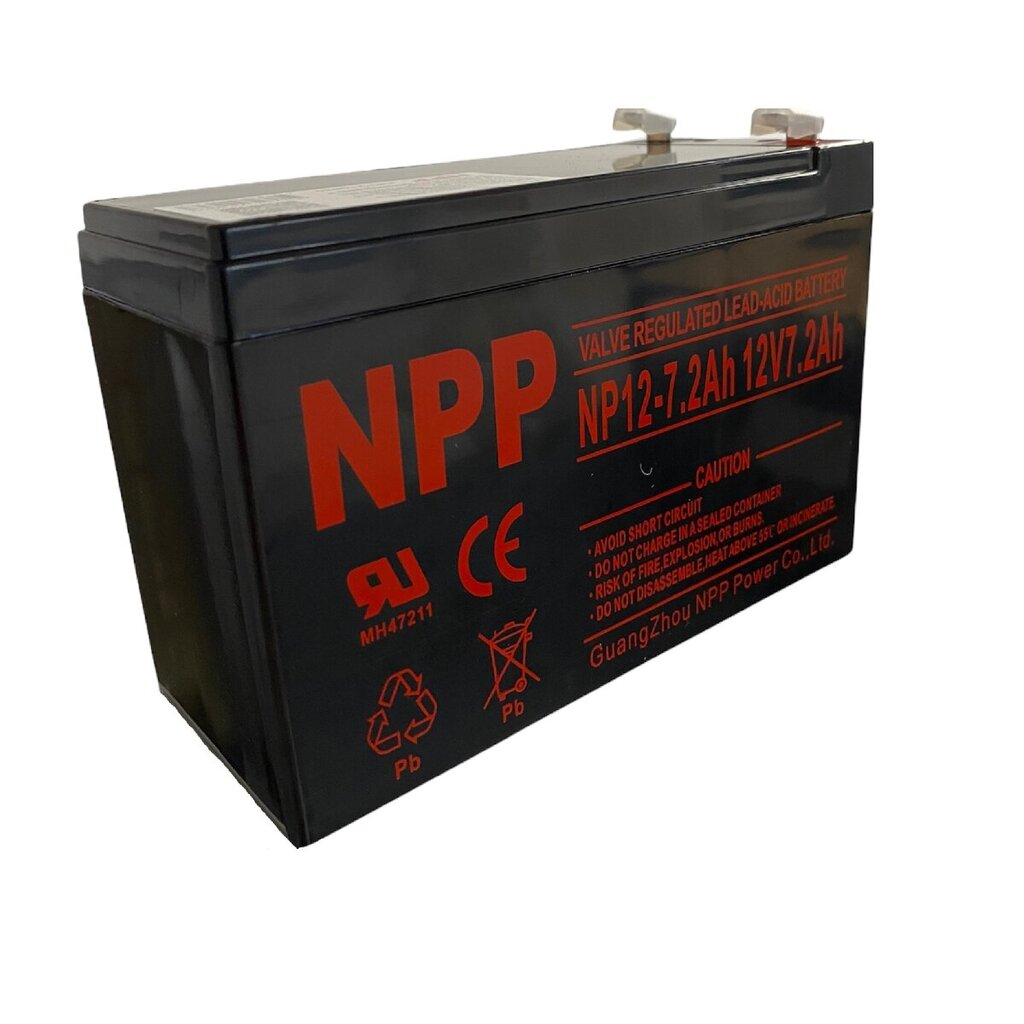 Aku NPP 12V 7.2Ah цена и информация | Akud | kaup24.ee