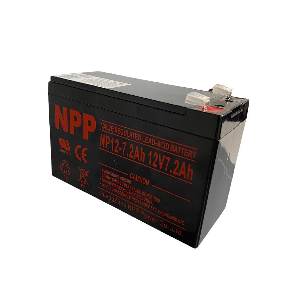 Aku NPP 12V 7.2Ah hind ja info | Akud | kaup24.ee