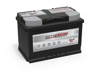 Aku Autoserio Agm, 12 V цена и информация | Аккумуляторы | kaup24.ee