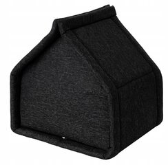 Лежак раскладной Doggy Diamond Ekolen R3, 60x50x52 см, черный цвет цена и информация | Лежаки, домики | kaup24.ee
