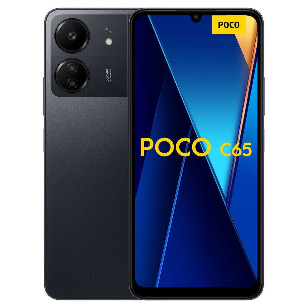 Телефон Xiaomi Poco C65 8/256GB MZB0FKTEU Black цена | kaup24.ee