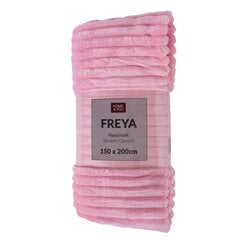 Плед Freya 150х200см, розовый цена и информация | Покрывала, пледы | kaup24.ee
