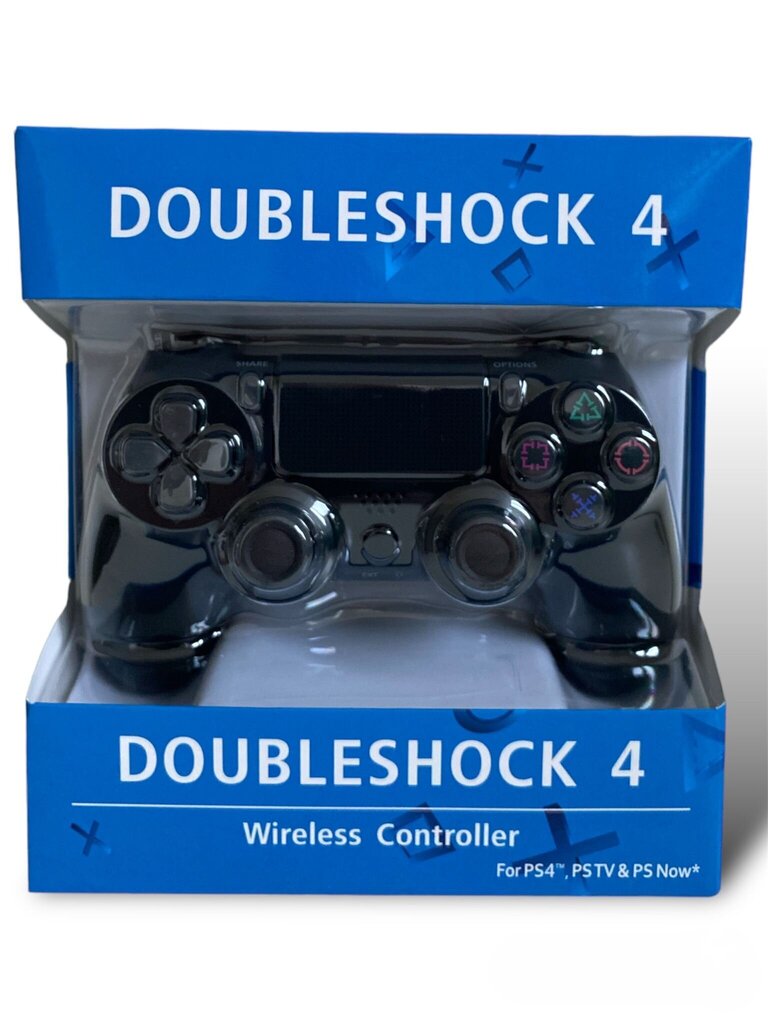 RE PlayStation 4 Doubleshock 4 V2 Wireless, Bluetooth, must (PS4 /PC/PS5 / Android / iOS) цена и информация | Mängupuldid | kaup24.ee