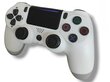 RE PlayStation 4 Doubleshock 4 V2 Wireless, Bluetooth, valge (PS4 /PC/PS5 / Android / iOS) цена и информация | Mängupuldid | kaup24.ee