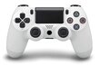 RE PlayStation 4 Doubleshock 4 V2 Wireless, Bluetooth, valge (PS4 /PC/PS5 / Android / iOS) цена и информация | Mängupuldid | kaup24.ee