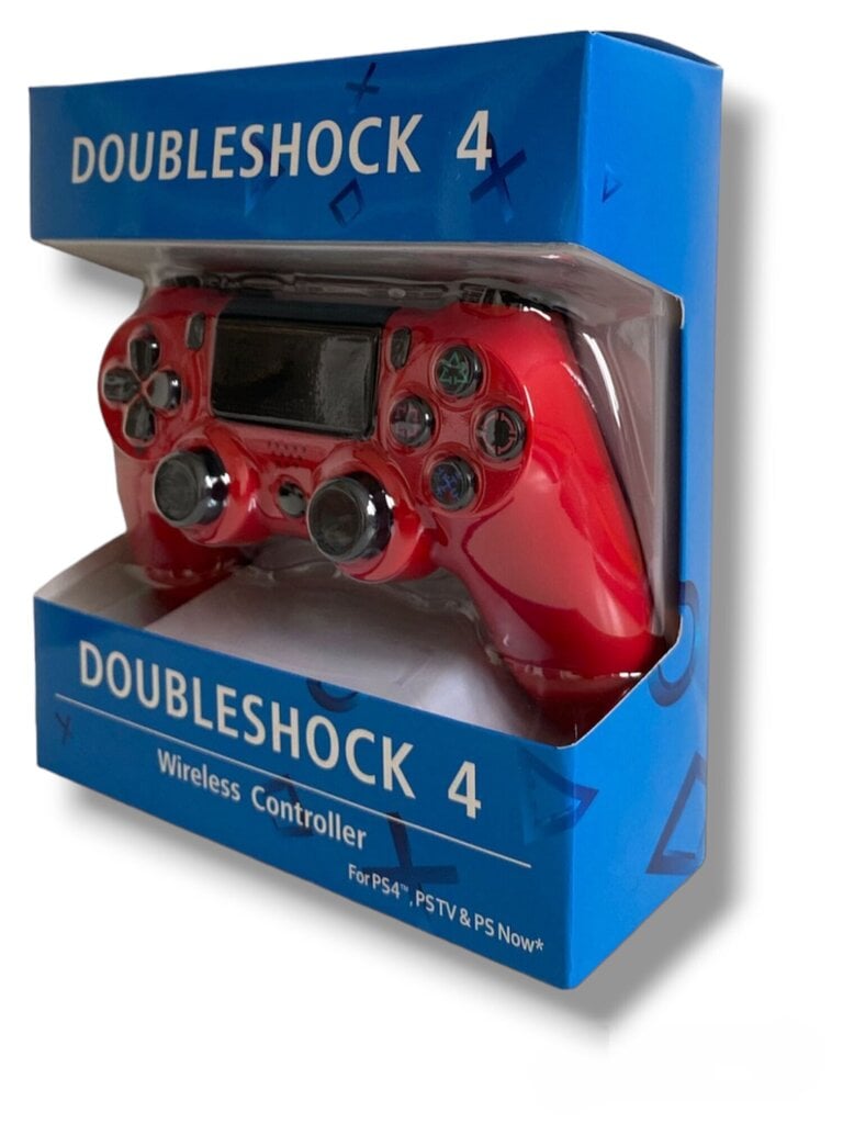 RE PlayStation 4 Doubleshock 4 V2 Wireless, Bluetooth, punane (PS4 /PC/PS5 / Android / iOS) цена и информация | Mängupuldid | kaup24.ee