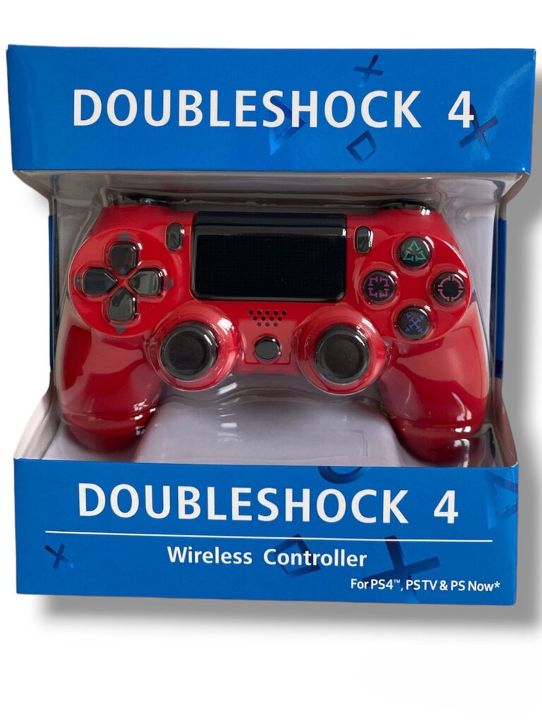 RE PlayStation 4 Doubleshock 4 V2 Wireless, Bluetooth, punane (PS4 /PC/PS5 / Android / iOS) цена и информация | Mängupuldid | kaup24.ee