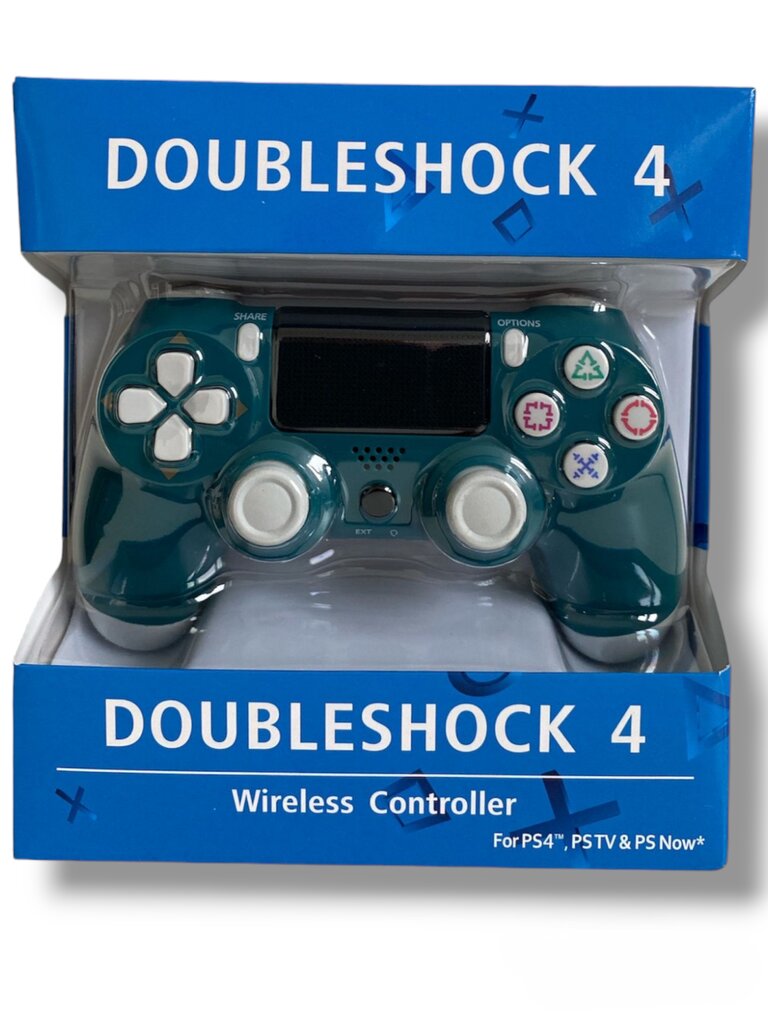 RE PlayStation 4 Doubleshock 4 V2 juhtmeta, Bluetooth, Alpine roheline (PS4 /PC/PS5 / Android / iOS) цена и информация | Mängupuldid | kaup24.ee