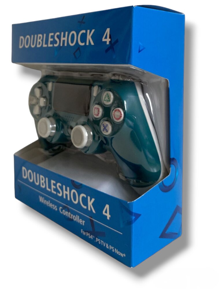 RE PlayStation 4 Doubleshock 4 V2 juhtmeta, Bluetooth, Alpine roheline (PS4 /PC/PS5 / Android / iOS) hind ja info | Mängupuldid | kaup24.ee