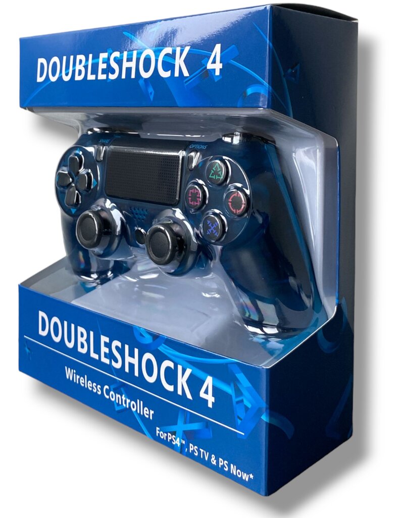 RE PlayStation 4 Doubleshock 4 V2 juhtmeta, Bluetooth, selge sinine (PS4 / PC / PS5 / Android / iOS) hind ja info | Mängupuldid | kaup24.ee