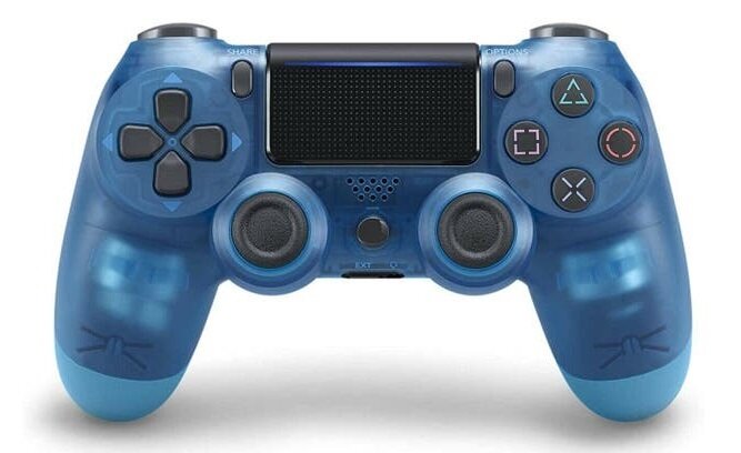 RE PlayStation 4 Doubleshock 4 V2 juhtmeta, Bluetooth, selge sinine (PS4 / PC / PS5 / Android / iOS) цена и информация | Mängupuldid | kaup24.ee