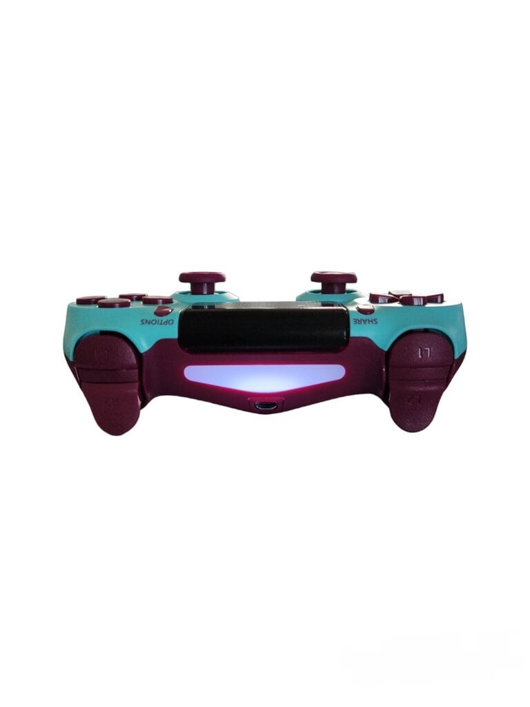 RE PlayStation 4 Doubleshock 4 V2 juhtmevaba, Bluetooth, marjasinine (PS4 /PC/PS5 / Android / iOS) hind ja info | Mängupuldid | kaup24.ee