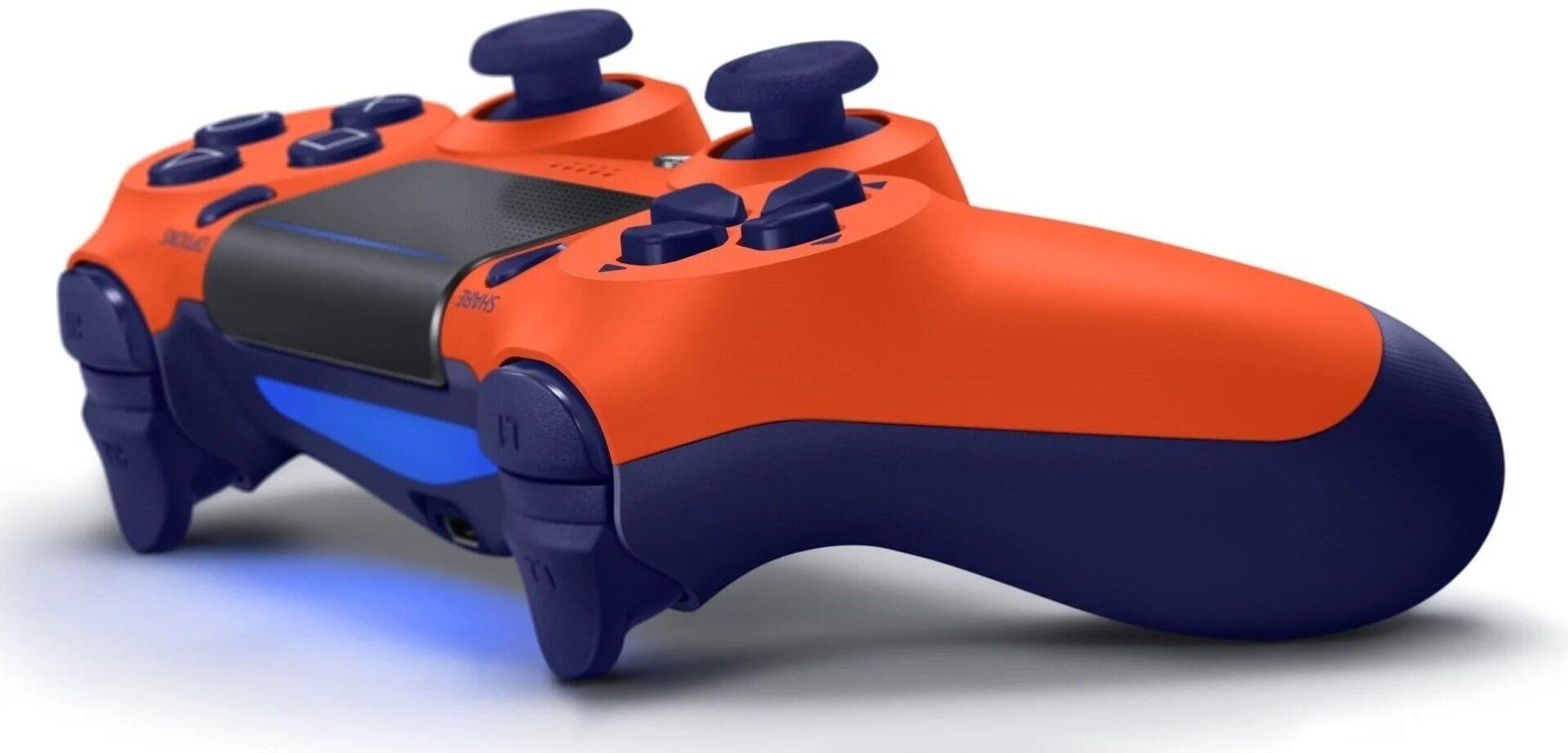 RE PlayStation 4 Doubleshock 4 V2 juhtmeta, Bluetooth, oranž (PS4 /PC/PS5 / Android / iOS) цена и информация | Mängupuldid | kaup24.ee