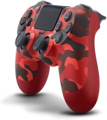 RE PlayStation 4 Doubleshock 4 V2 juhtmeta, Bluetooth, kamuflaažpunane (PS4 /PC/ PS5 / Android / iOS) цена и информация | Джойстики | kaup24.ee