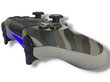 RE PlayStation 4 Doubleshock 4 V2 juhtmeta, Bluetooth, kamuflaažhall (PS4 /PC/PS5 / Android / iOS) цена и информация | Mängupuldid | kaup24.ee