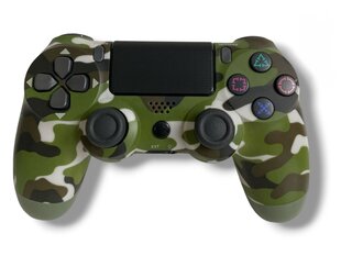 RE PlayStation 4 Doubleshock 4 V2 juhtmeta, Bluetooth, kamuflaažroheline (PS4 /PC/ PS5 / Android / iOS) цена и информация | Джойстики | kaup24.ee