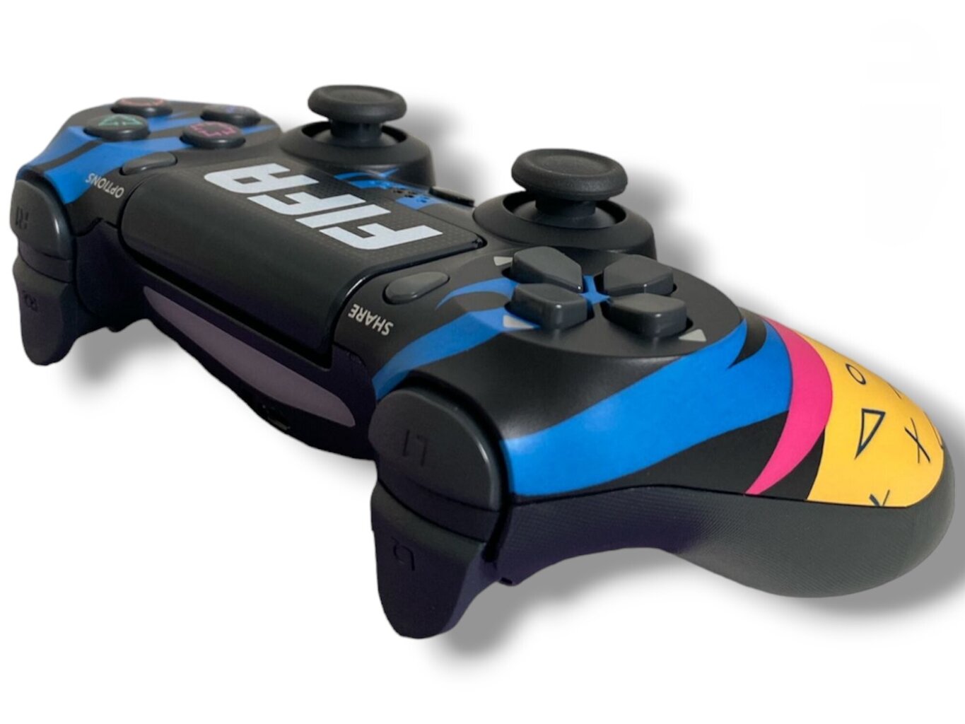 RE PlayStation 4 Doubleshock 4 V2 juhtmeta, Bluetooth, FIFA-1 (PS4 /PC/PS5 / Android / iOS) hind ja info | Mängupuldid | kaup24.ee