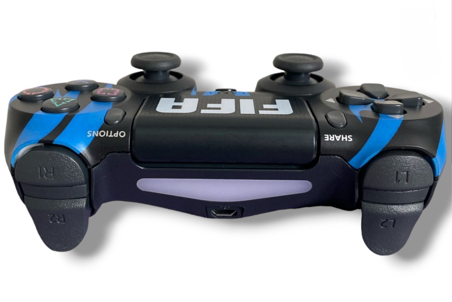 RE PlayStation 4 Doubleshock 4 V2 juhtmeta, Bluetooth, FIFA-1 (PS4 /PC/PS5 / Android / iOS) hind ja info | Mängupuldid | kaup24.ee