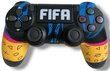 RE PlayStation 4 Doubleshock 4 V2 juhtmeta, Bluetooth, FIFA-1 (PS4 /PC/PS5 / Android / iOS) hind ja info | Mängupuldid | kaup24.ee