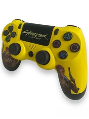 RE PlayStation 4 Doubleshock 4 V2 juhtmeta, Bluetooth, Cyberpunk (PS4 /PC/PS5 / Android / iOS) цена и информация | Джойстики | kaup24.ee