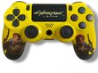 RE PlayStation 4 Doubleshock 4 V2 juhtmeta, Bluetooth, Cyberpunk (PS4 /PC/PS5 / Android / iOS) hind ja info | Mängupuldid | kaup24.ee