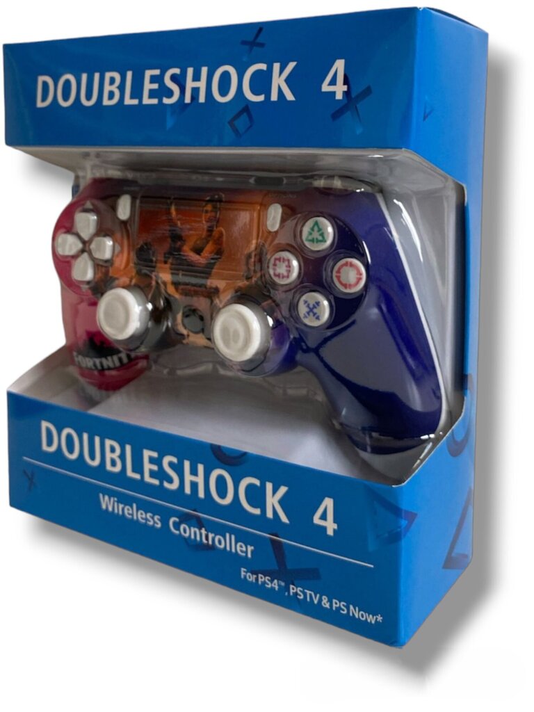 RE PlayStation 4 Doubleshock 4 V2 juhtmeta, Bluetooth, Fortnite-1 (PS4 /PC/PS5 / Android / iOS) hind ja info | Mängupuldid | kaup24.ee