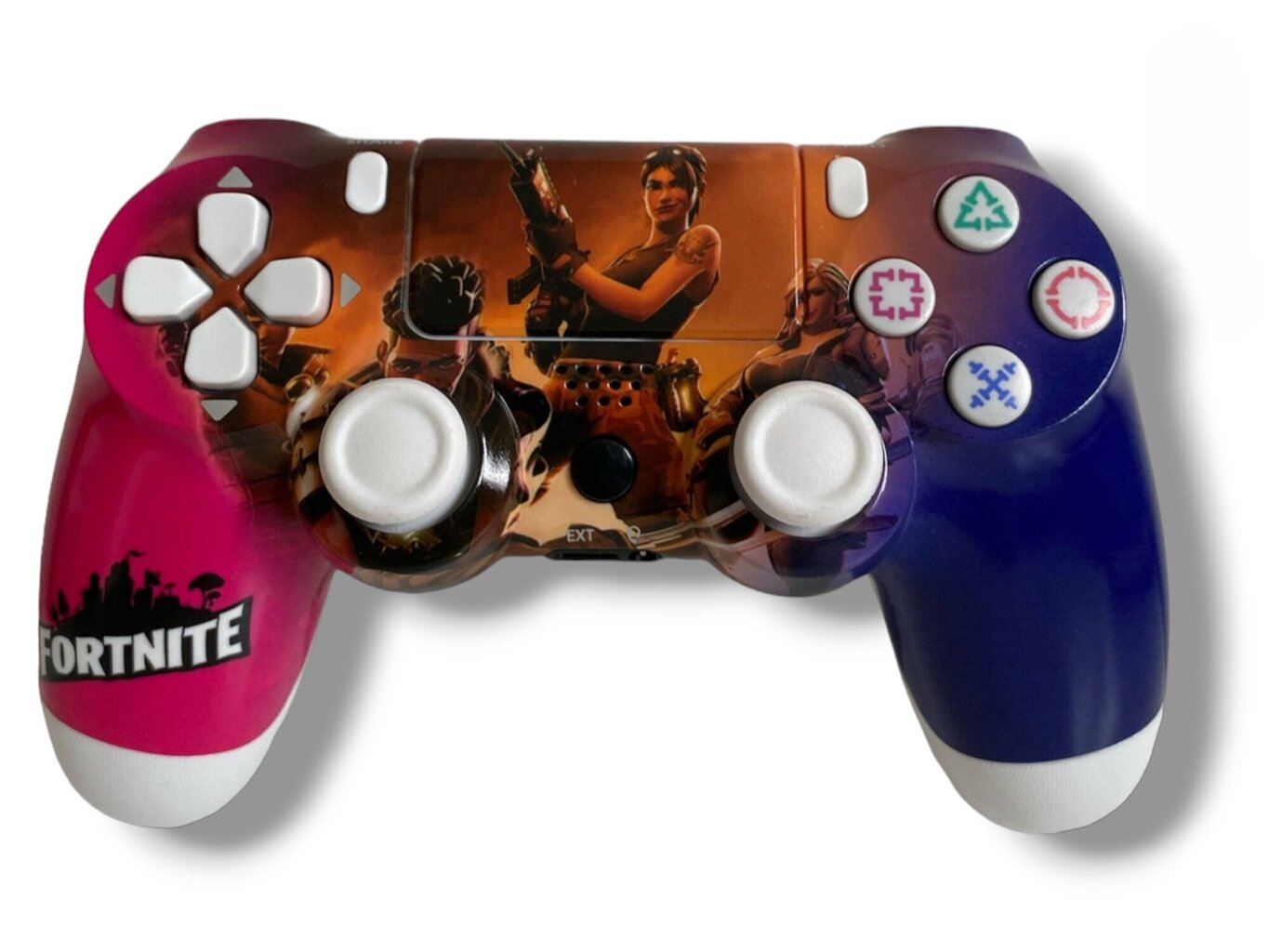 RE PlayStation 4 Doubleshock 4 V2 juhtmeta, Bluetooth, Fortnite-1 (PS4 /PC/PS5 / Android / iOS) цена и информация | Mängupuldid | kaup24.ee