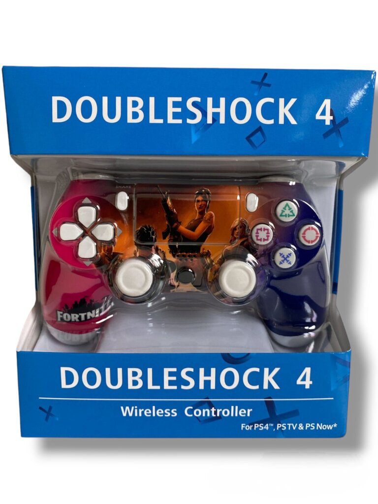 RE PlayStation 4 Doubleshock 4 V2 juhtmeta, Bluetooth, Fortnite-1 (PS4 /PC/PS5 / Android / iOS) цена и информация | Mängupuldid | kaup24.ee