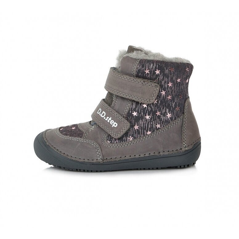 Barefoot saapad D.D.Step W063-333M-W.Dark Grey цена и информация | Laste talvesaapad | kaup24.ee