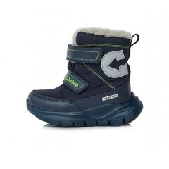 Кожаные ботинки для мальчиков D.D.step.F651-359M Royal Blue цена и информация | Детские зимние сапожки | kaup24.ee