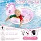 Ujumisrõngas lastele Heawaa, roosa, 1-4 a hind ja info | Täispuhutavad veemänguasjad ja ujumistarbed | kaup24.ee