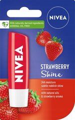 Huulepalsam Nivea Strawberry, 4,8 g цена и информация | Помады, бальзамы, блеск для губ | kaup24.ee