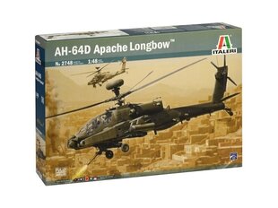 Сборная пластиковая модель Italeri - AH-64 Longbow Apache, 1/48, 2748 цена и информация | Конструкторы и кубики | kaup24.ee