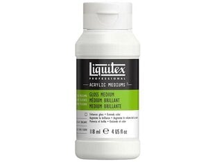 Akrüülvärvi meedium-lakk Liquitex Gloss 118ml hind ja info | Kunstitarbed, voolimise tarvikud | kaup24.ee