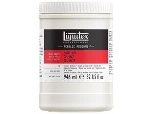 Akrüülvärvi geelimeedium Liquitex matt 946ml hind ja info | Kunstitarbed, voolimise tarvikud | kaup24.ee