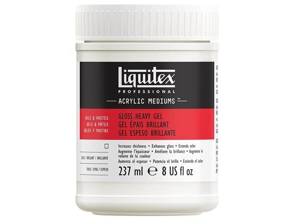 Akrüülvärvi geelimeedium Liquitex Gloss Heavy 237ml hind ja info | Kunstitarbed, voolimise tarvikud | kaup24.ee