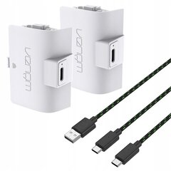 Xbox, Series, One, valged akud, 1100 mAh hind ja info | Mängukonsoolide lisatarvikud | kaup24.ee