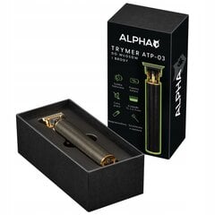 Juukselõikusmasin Alpha ATP-03 hind ja info | Juukselõikusmasinad, trimmerid | kaup24.ee