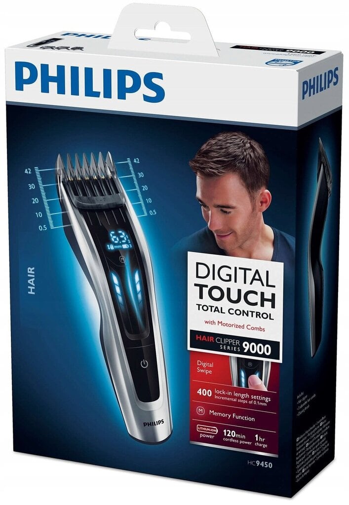 Philips HC9450/15 цена и информация | Juukselõikusmasinad, trimmerid | kaup24.ee